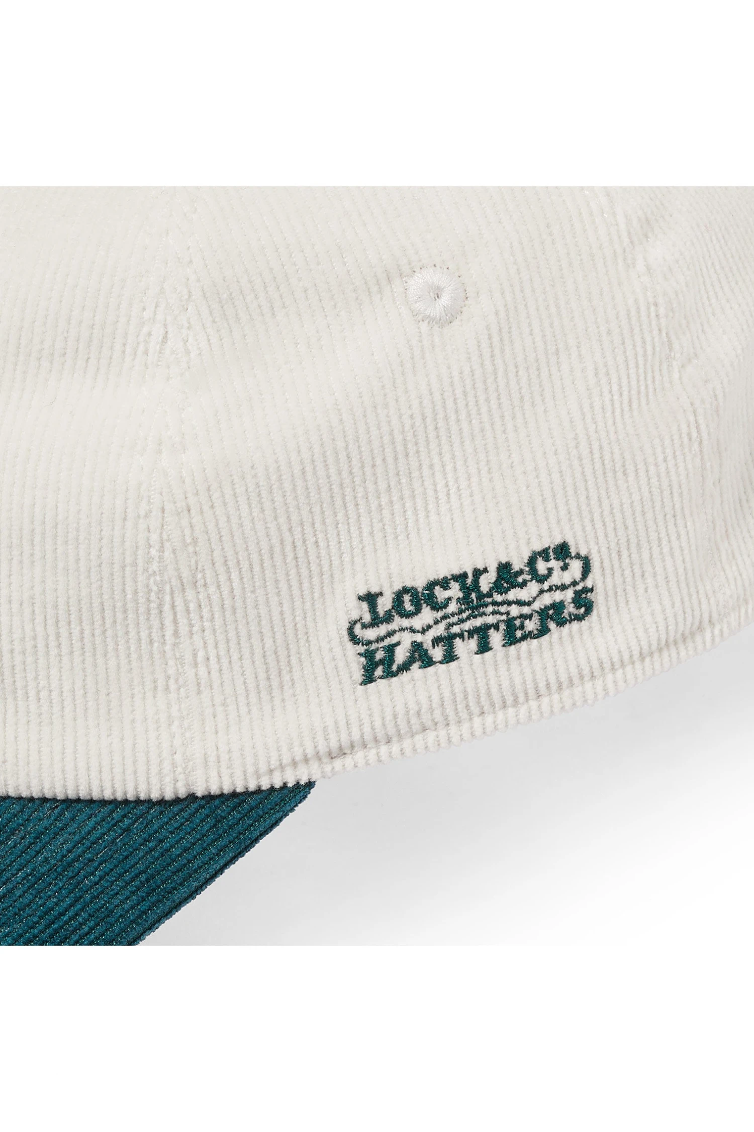 Adjustable Two-Tone Cord Baseball Cap - Image 6