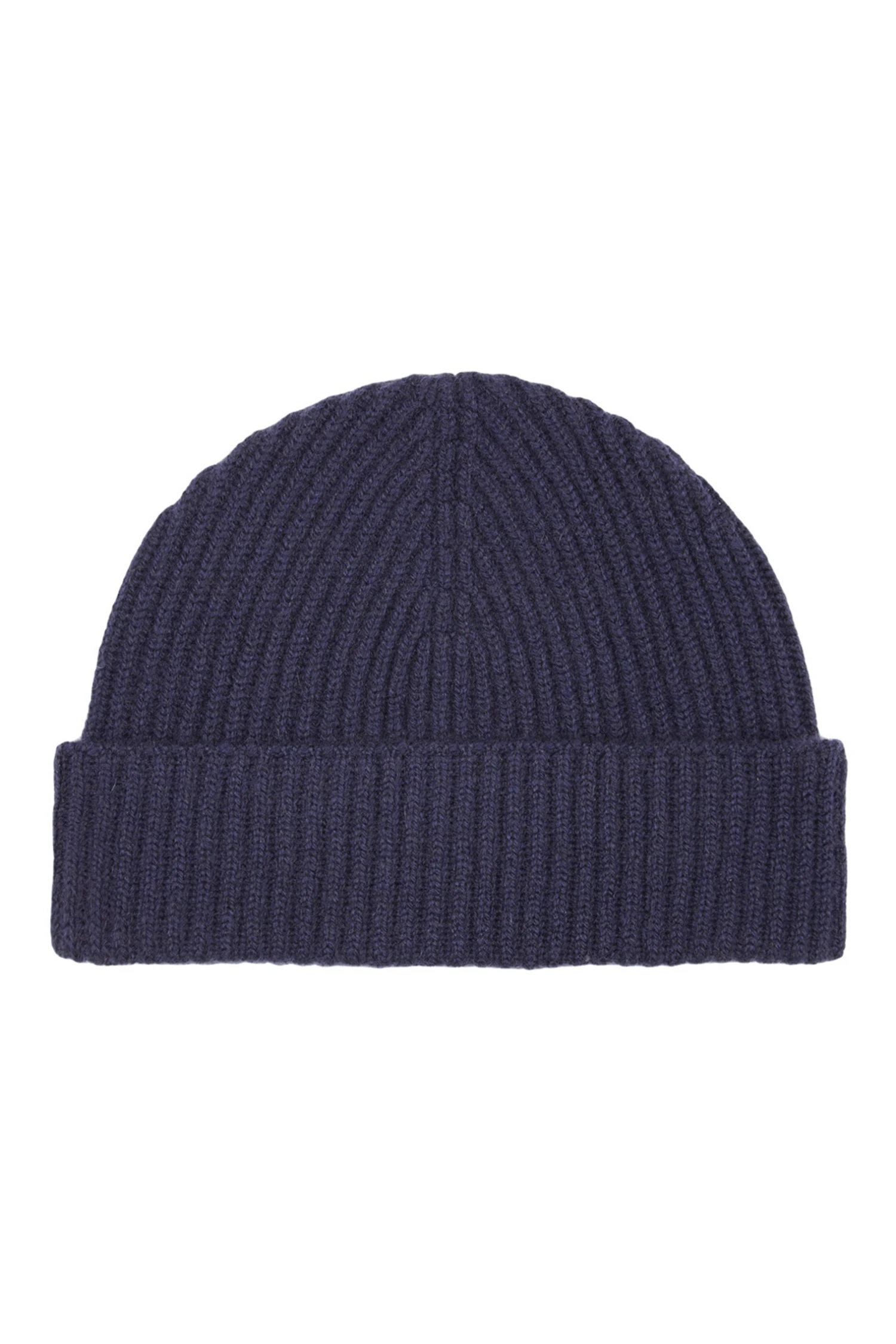 Blue Cashmere Ski Beanie - Image 2