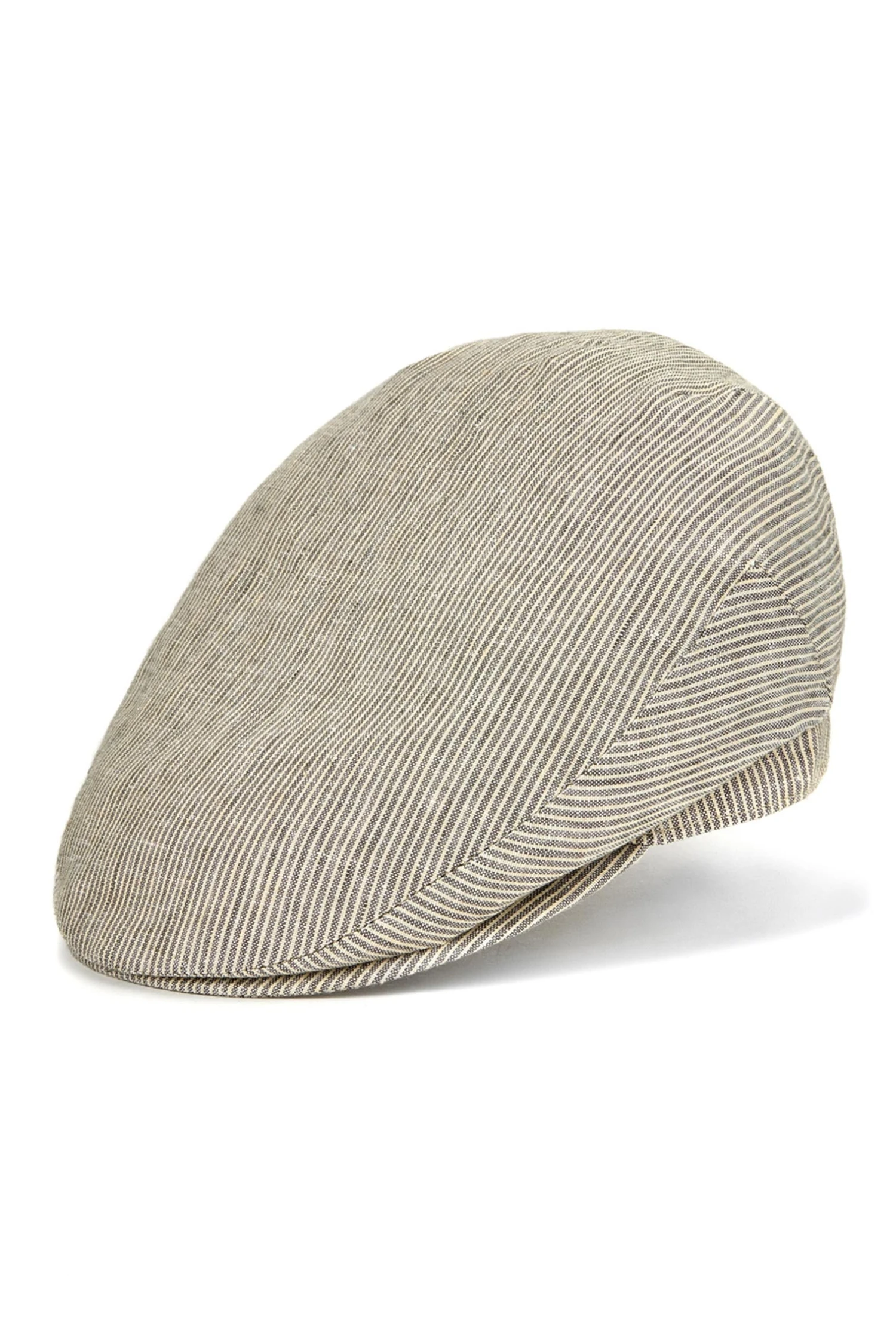 Cannes Linen Flat Cap - Image 2