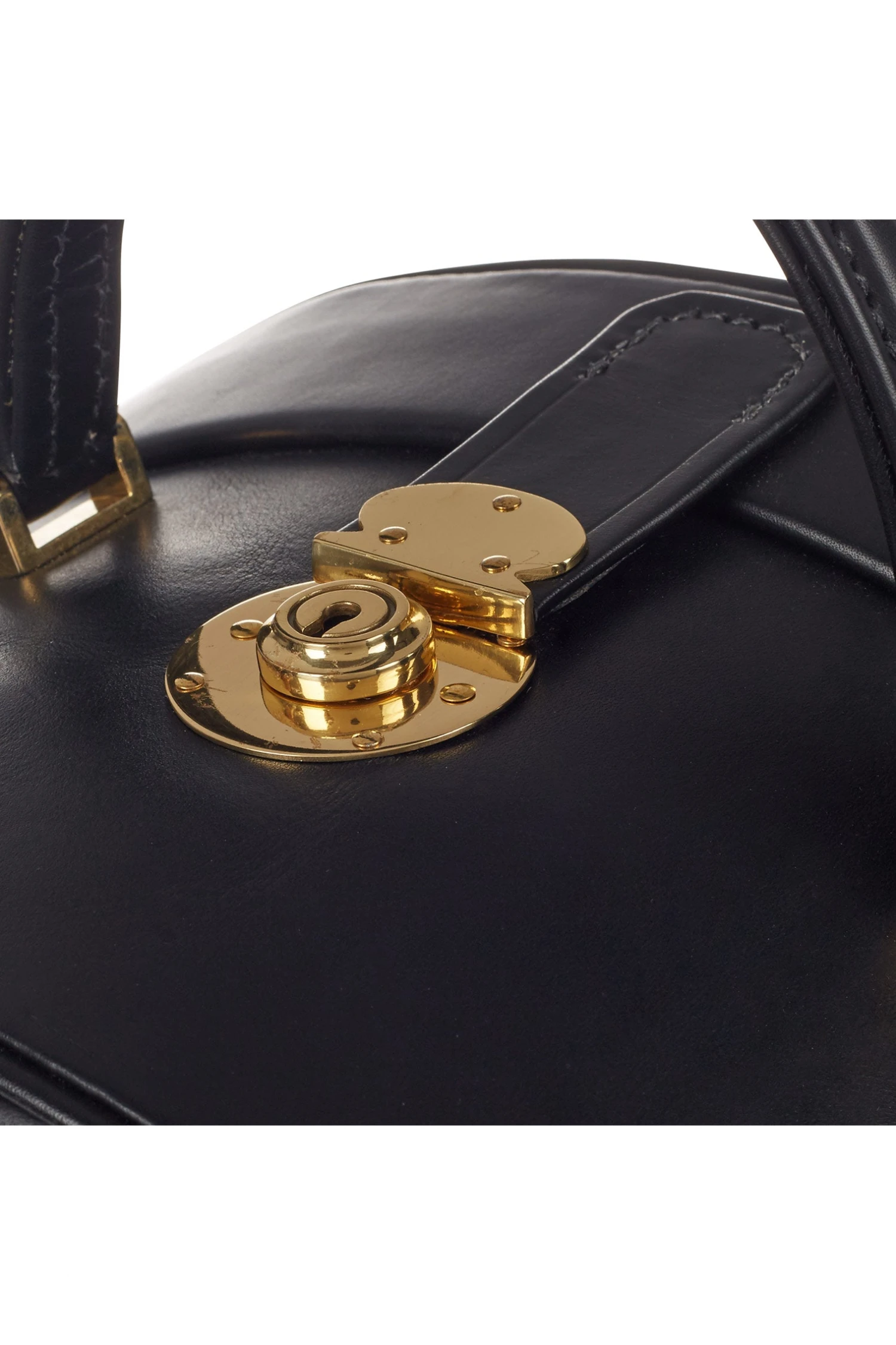 Leather Hat Box - Image 5