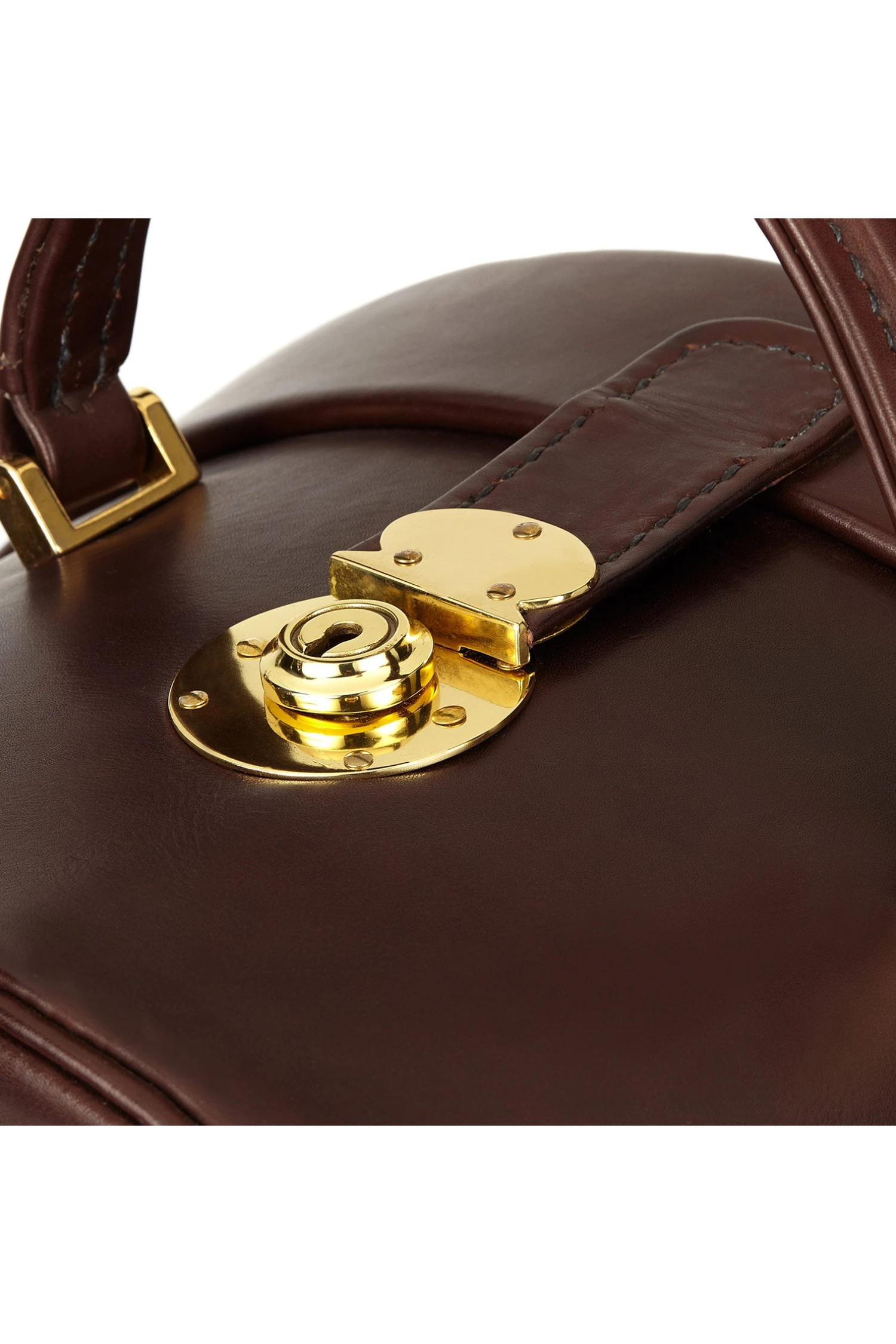 Leather Hat Box - Image 8