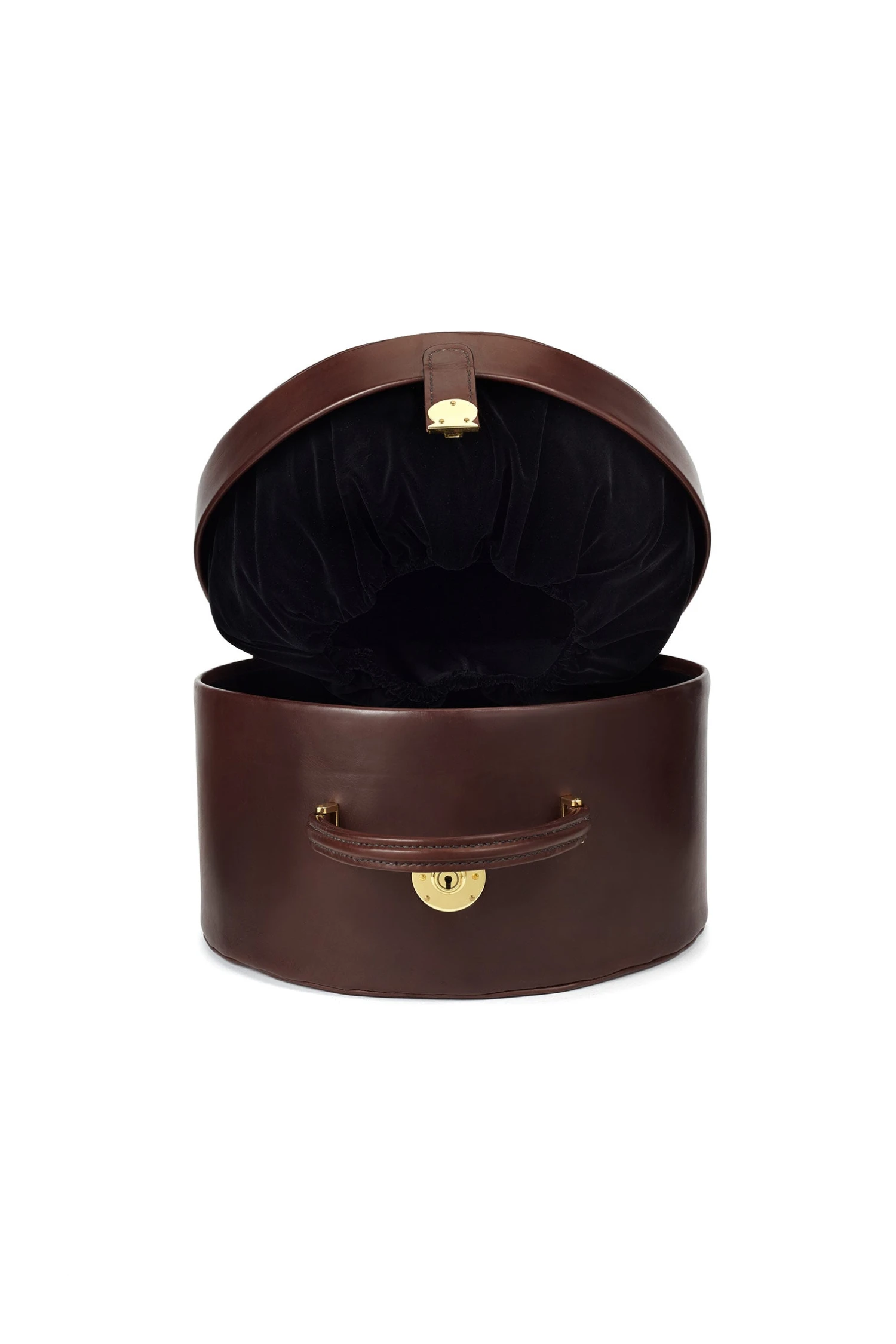 Leather Hat Box - Image 6