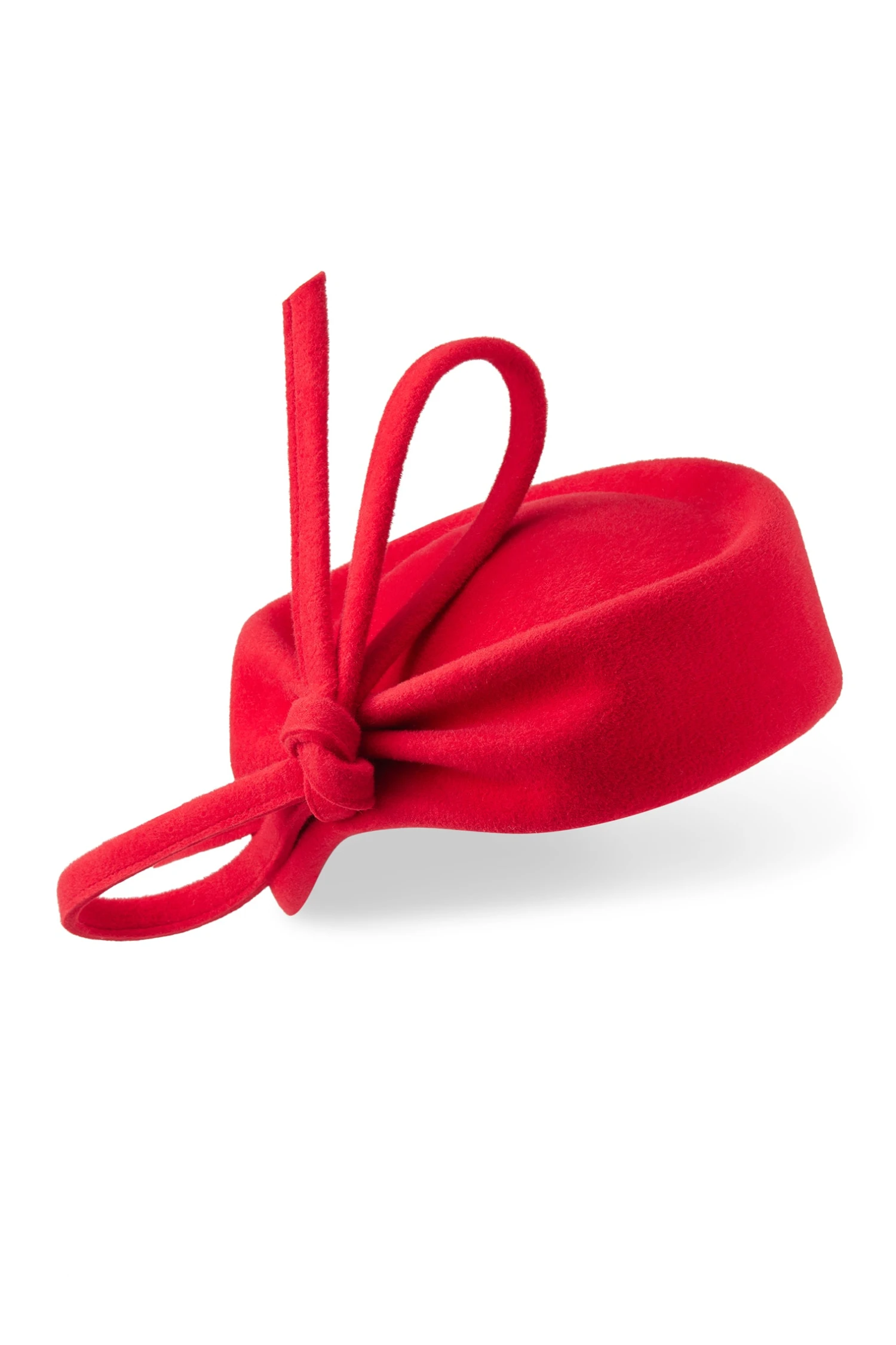 Mayfair Red Pillbox Hat - Image 2