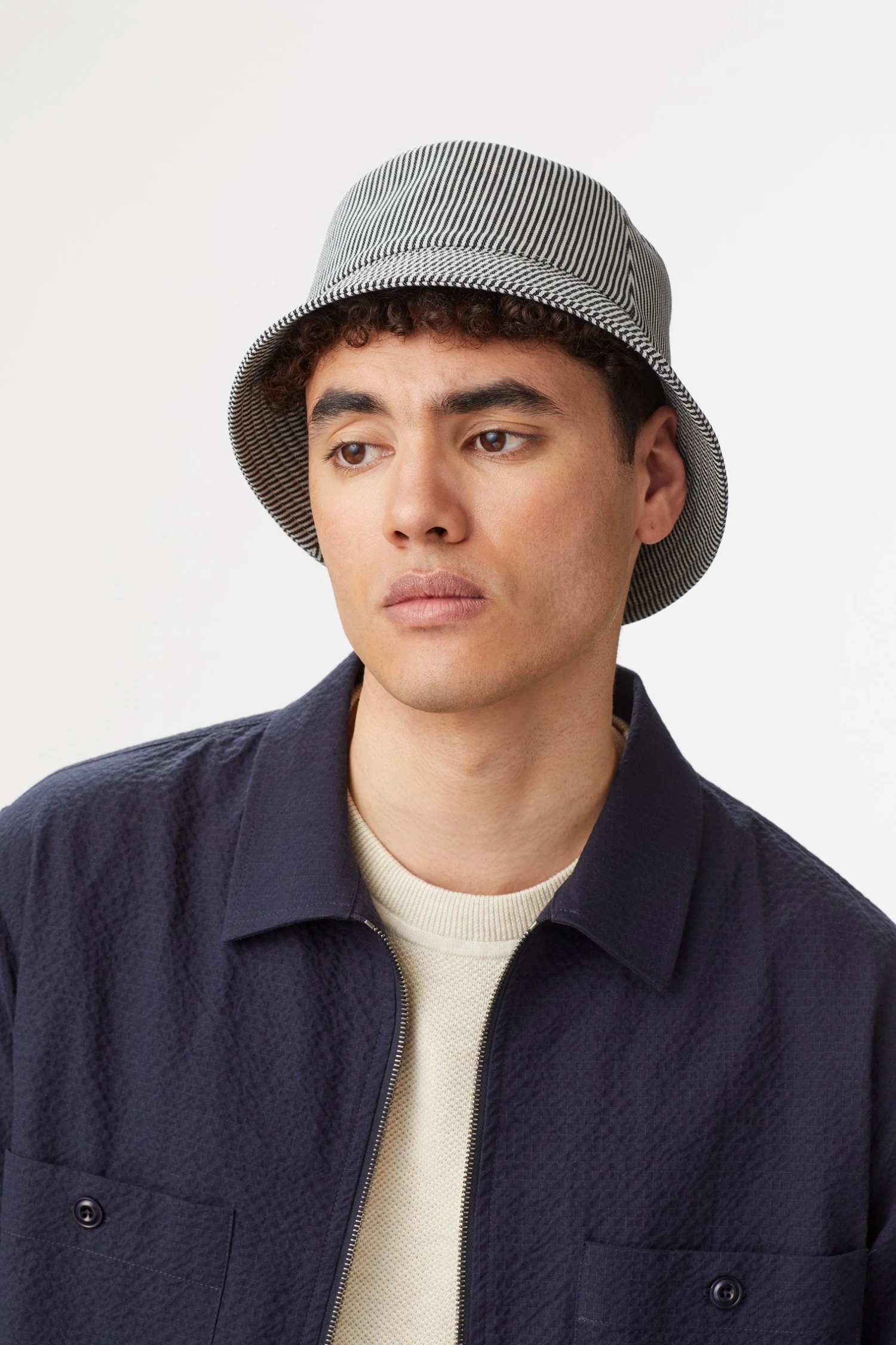 Rye Striped Bucket Hat - Image 3