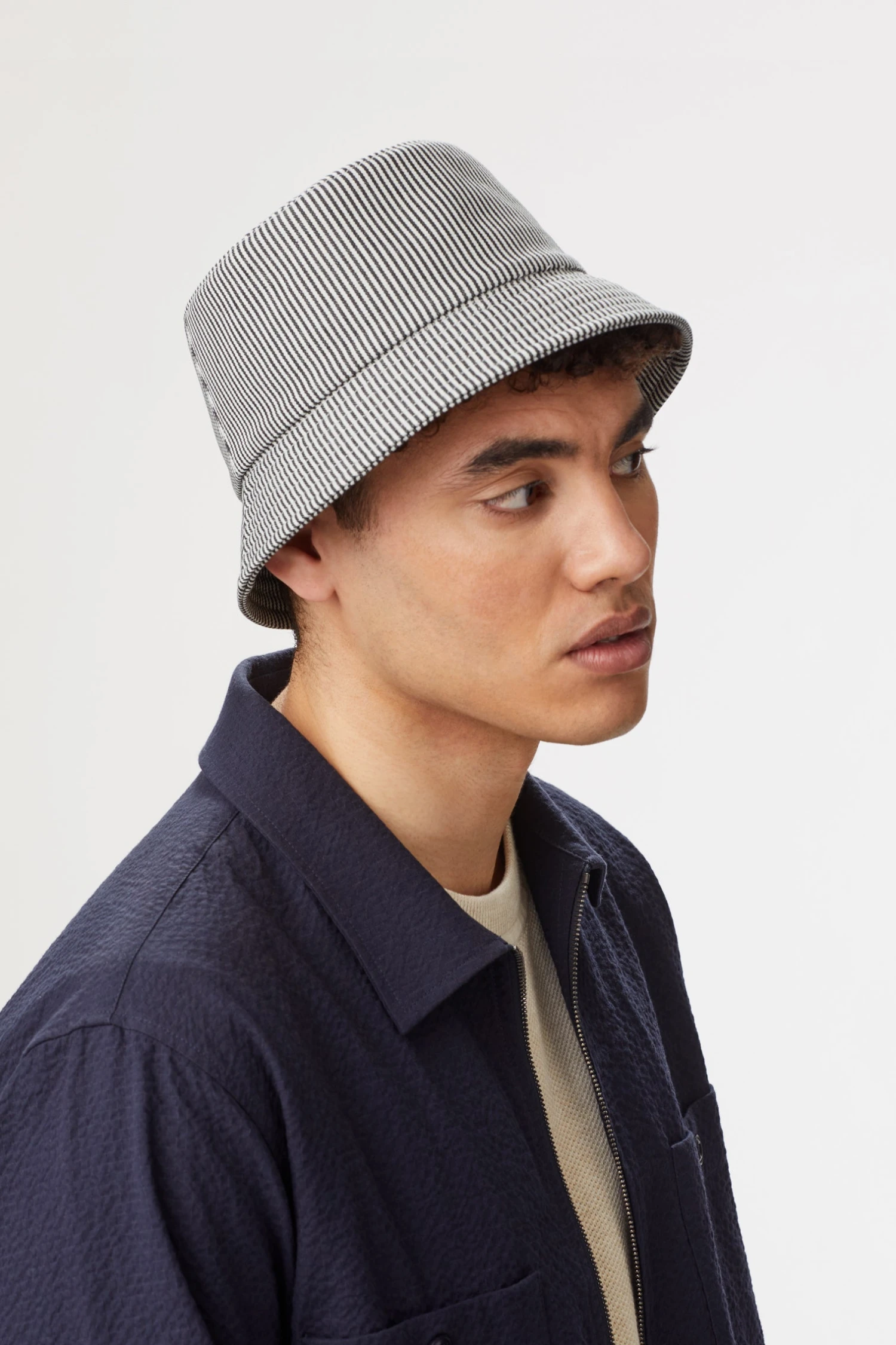 Rye Striped Bucket Hat - Image 4