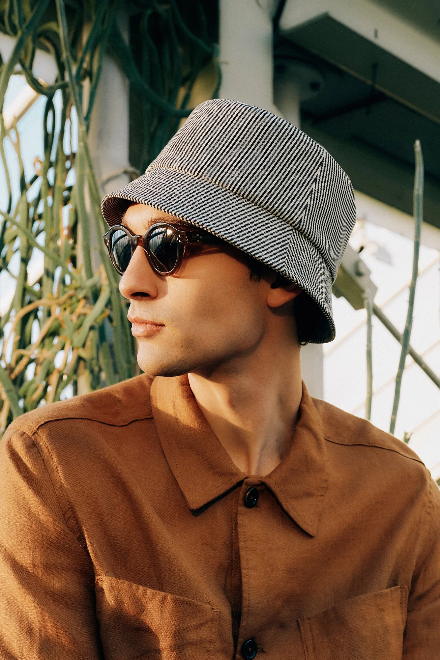 Rye Striped Bucket Hat - Image 6