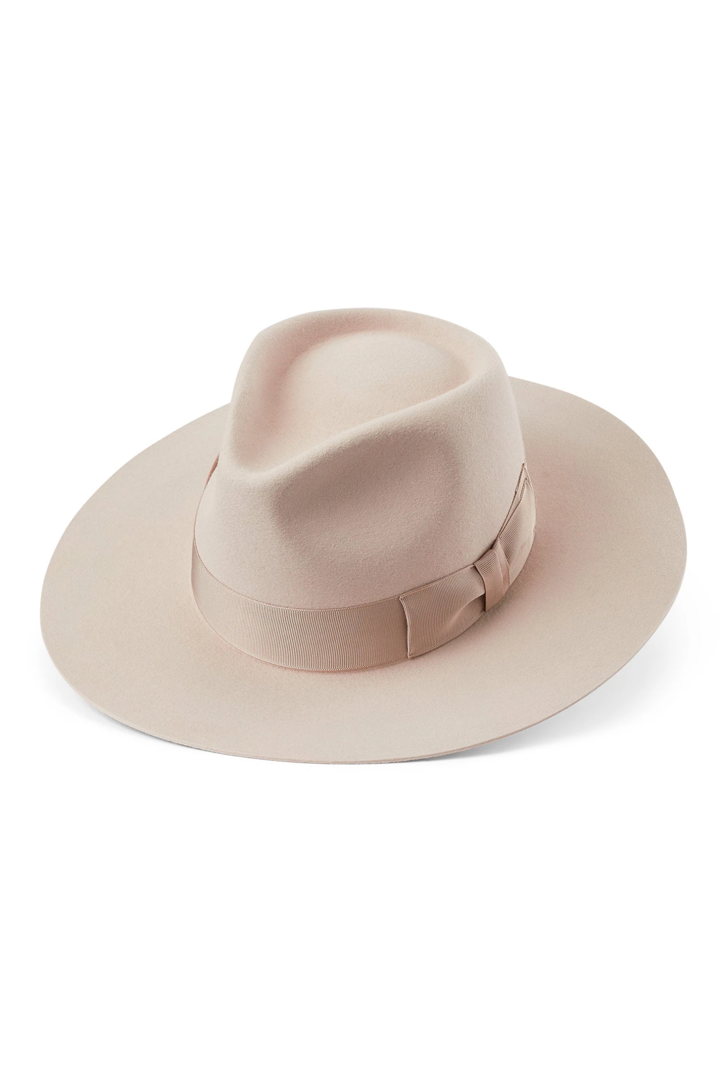 Toni Cream Flat-Brim Fedora - Image 2