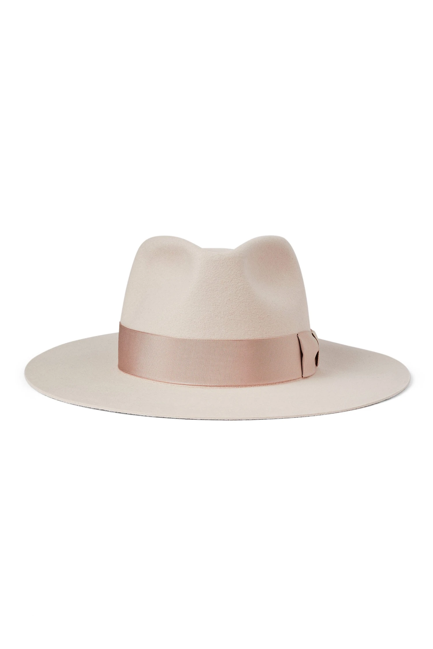 Toni Cream Flat-Brim Fedora - Image 4