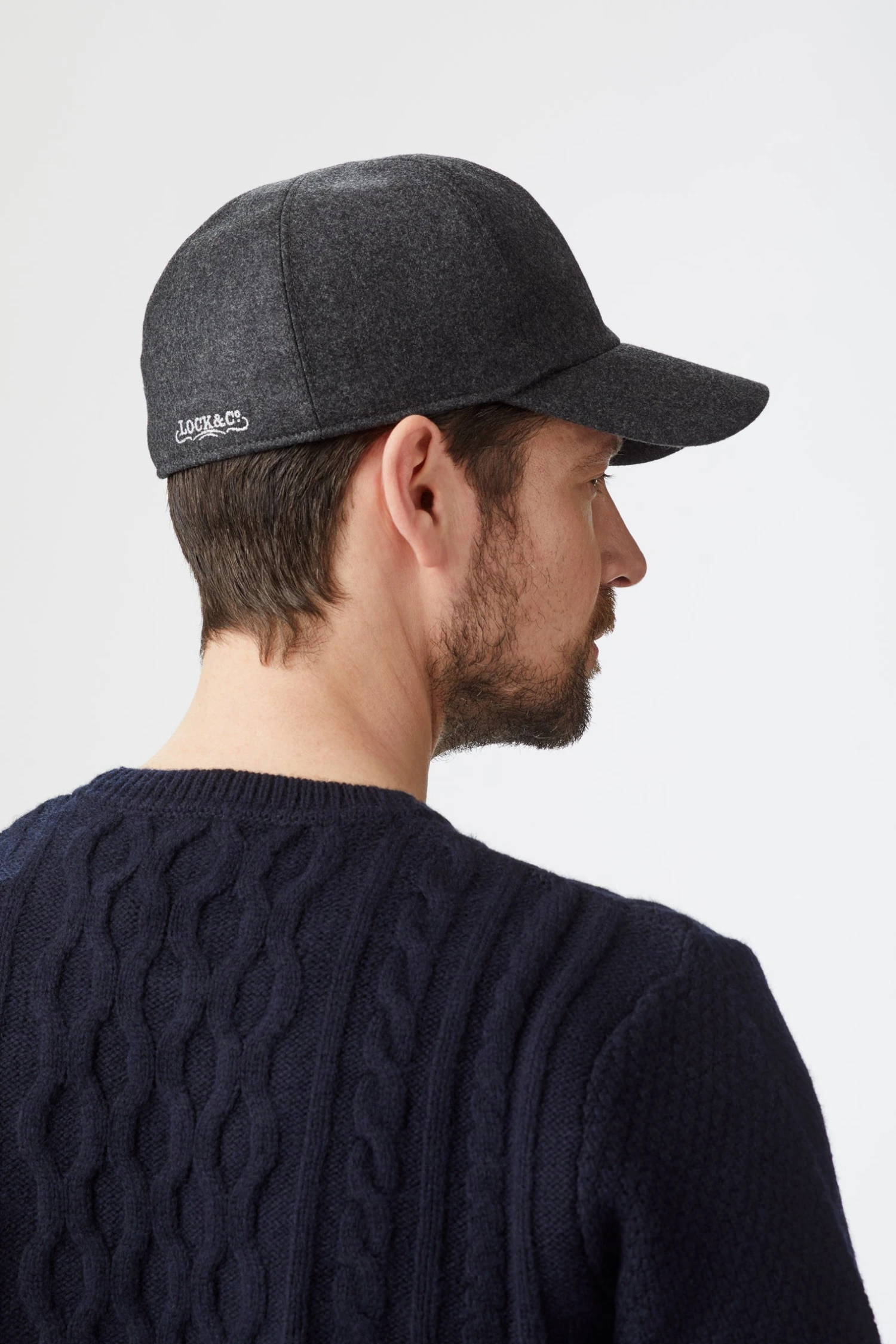 Visby Wool Baseball Cap - Image 3